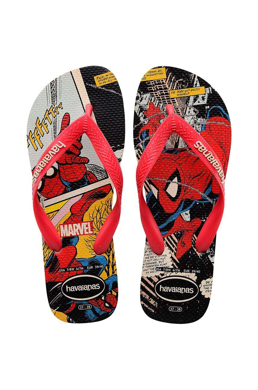 Havaianas gyerek tangapapucs MARVEL CLASSICS piros - Pepit.hu