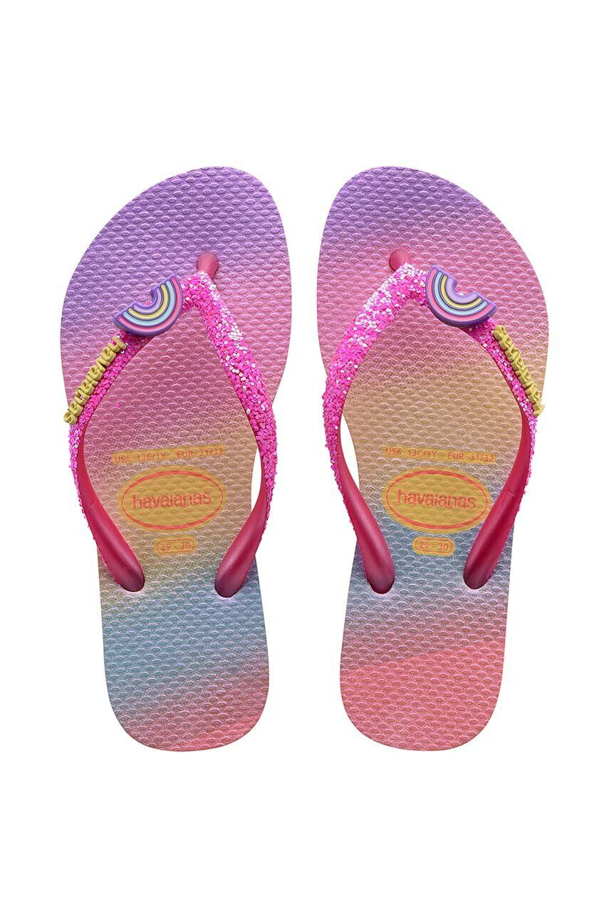 Havaianas gyerek tangapapucs SLIM GLITTER TRENDY rózsaszín - Pepit.hu