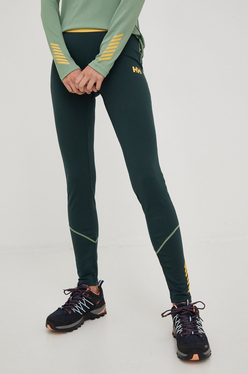 Helly Hansen legging zöld női sima - Pepit.hu