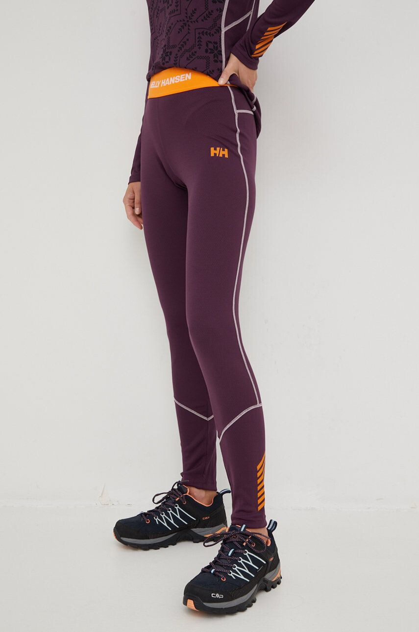 Helly Hansen legging lila női sima - Pepit.hu