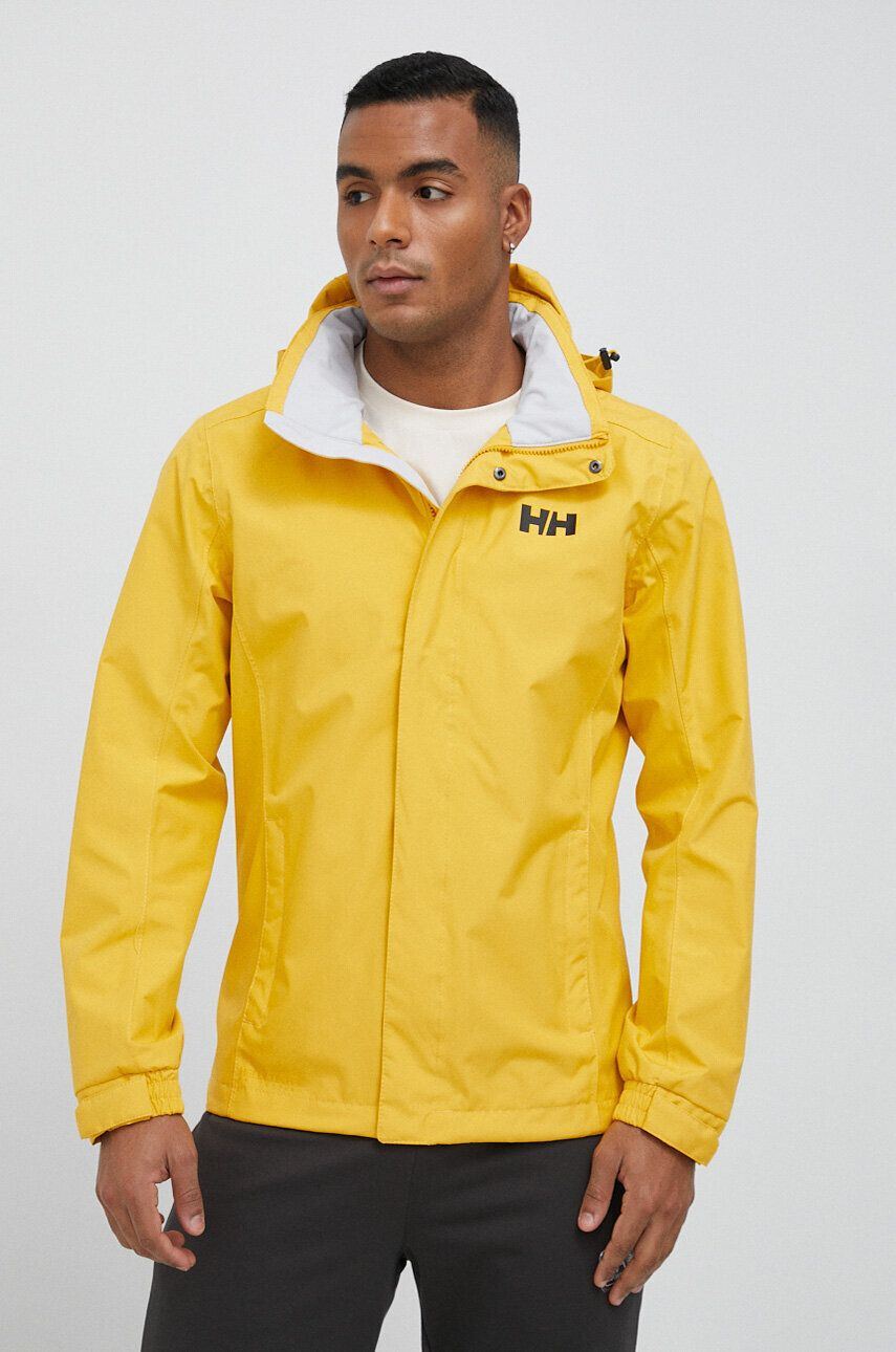 Helly Hansen szabadidős kabát Dubliner sárga gore-tex - Pepit.hu