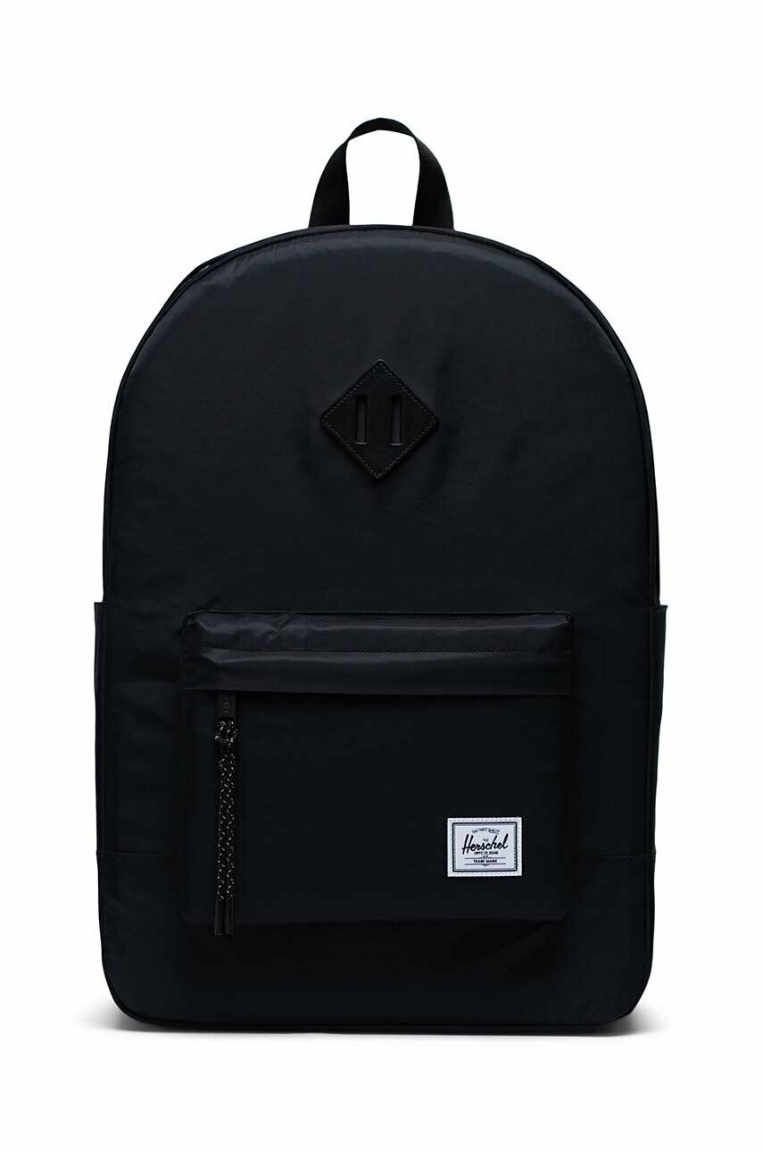 Herschel hátizsák 11238-00001-OS Heritage fekete nagy sima - Pepit.hu