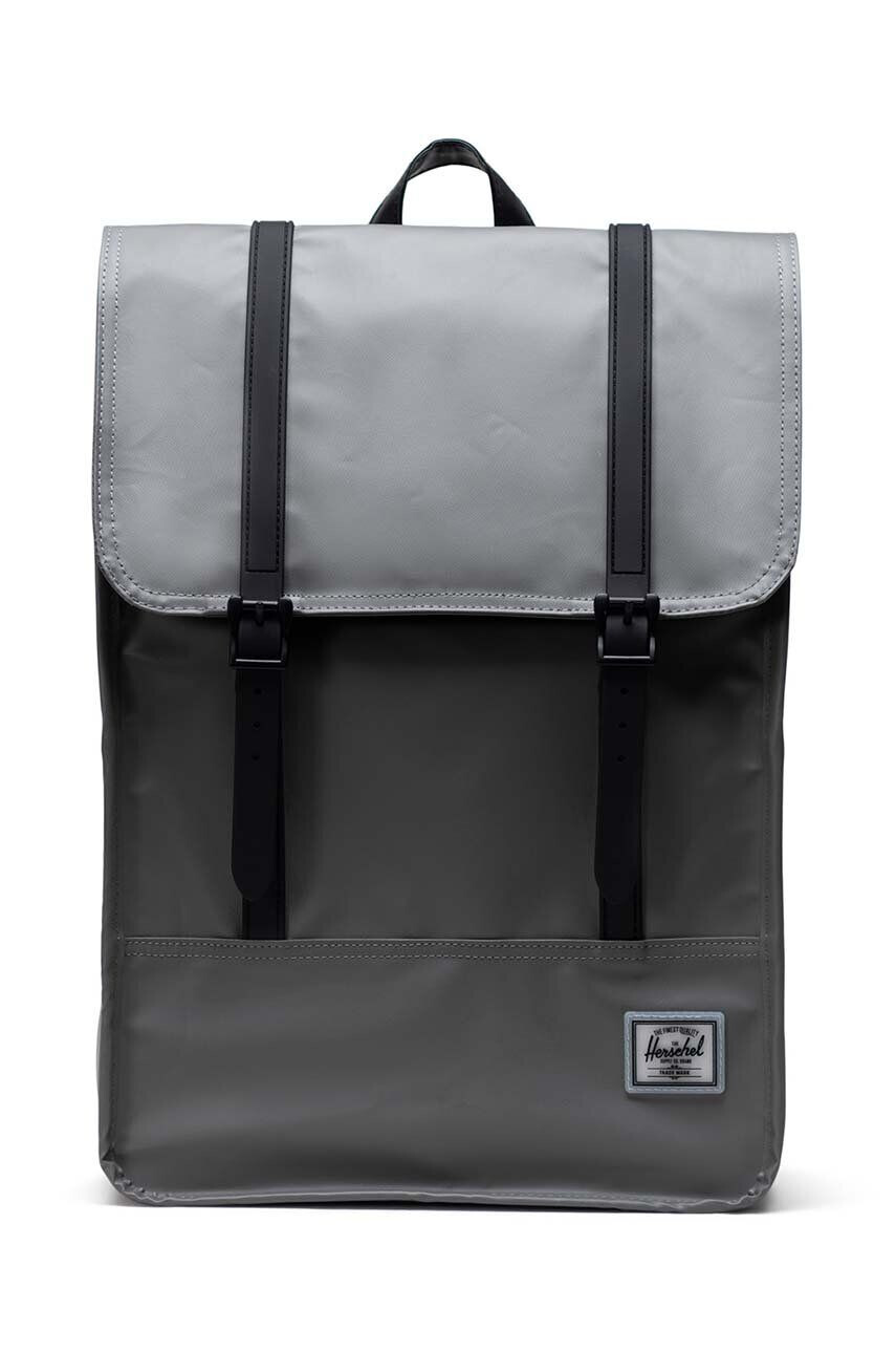 Herschel hátizsák Survey Backpack szürke nagy sima - Pepit.hu