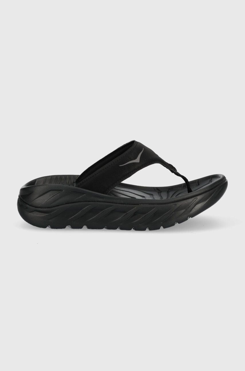 Hoka flip-flop Ora Recovery Flip fekete férfi - Pepit.hu