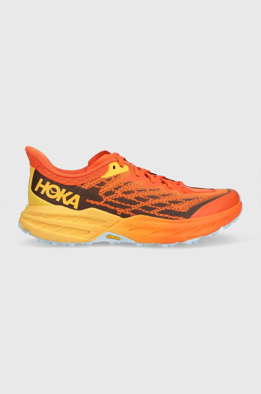 Hoka futócipő Speedgoat 5 narancssárga 1123157 - Pepit.hu