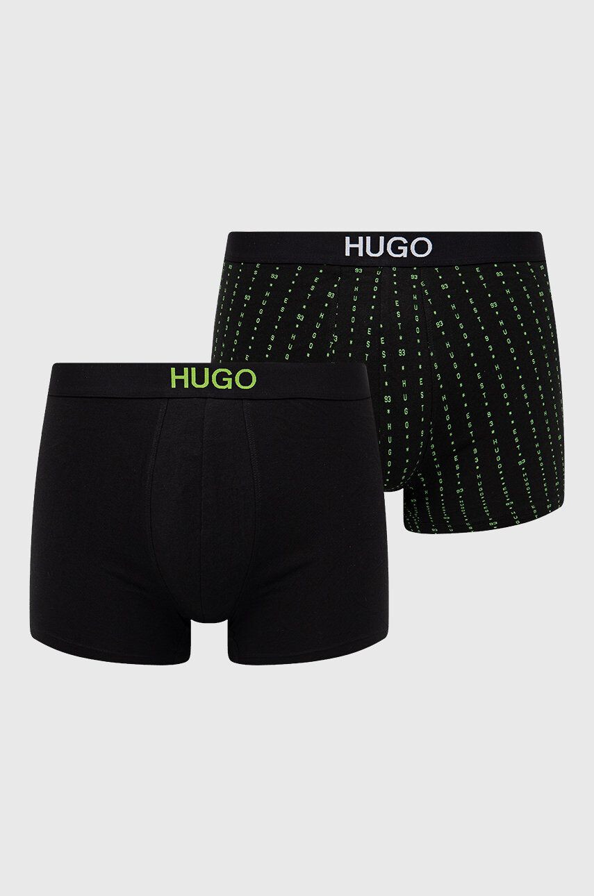 Hugo boxeralsó (2-pack) fekete férfi - Pepit.hu