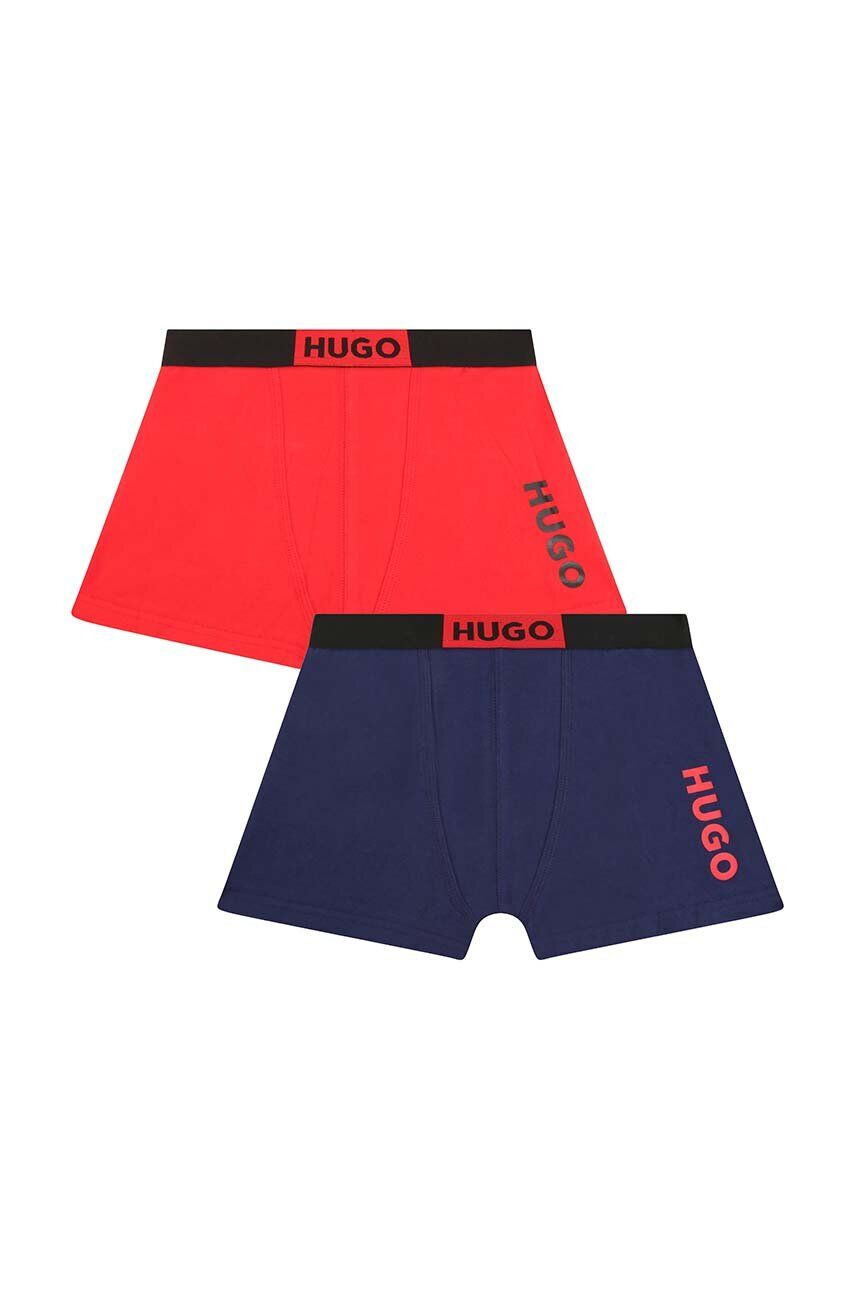 Hugo gyerek boxer 2 db piros - Pepit.hu