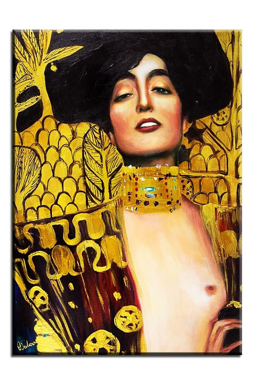 Inne olajfestmény (Gustav Klimt: Judith I) - Pepit.hu