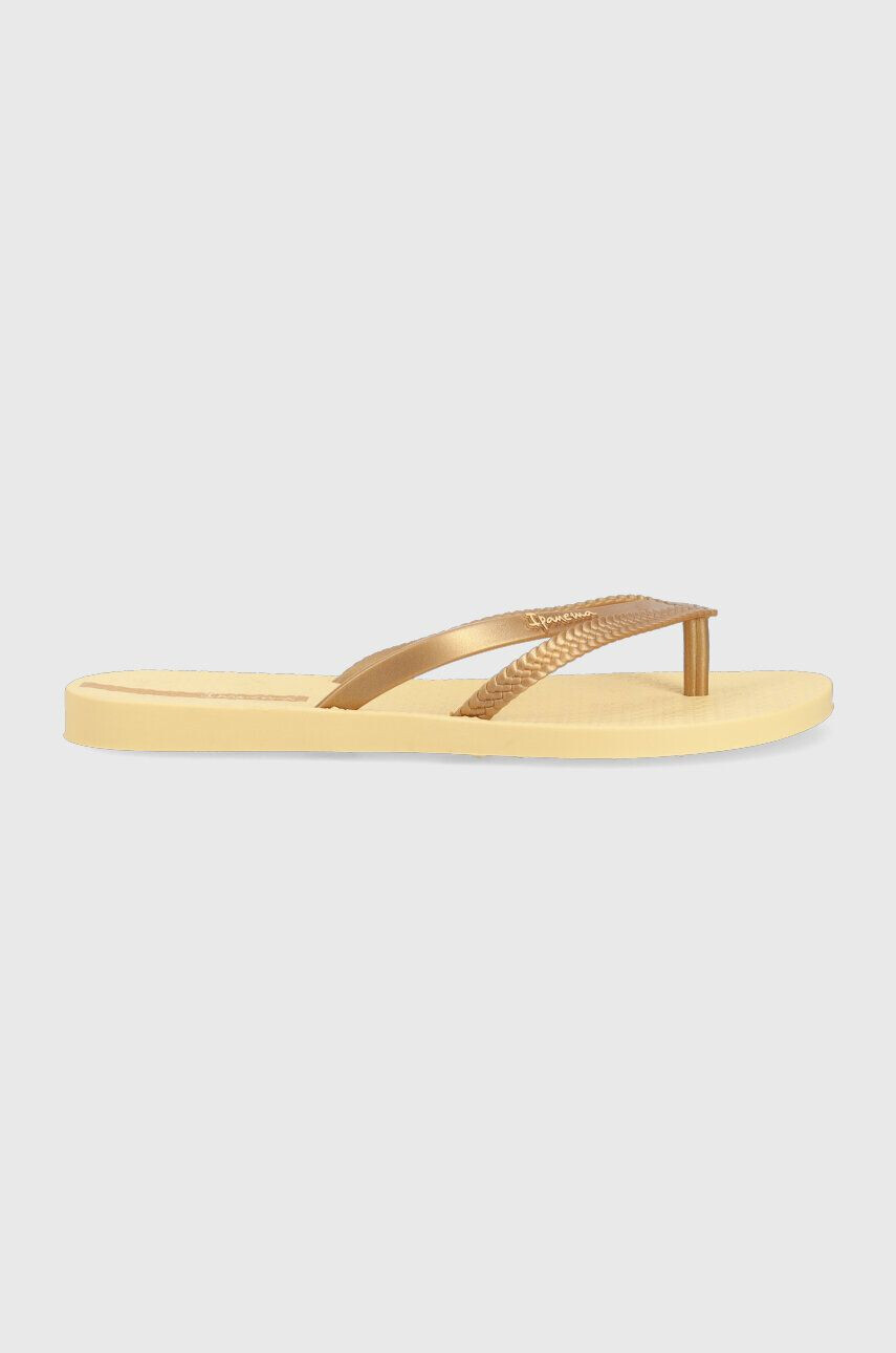 Ipanema flip-flop BOSSA FEM sárga női lapos talpú 82067-AH526 - Pepit.hu