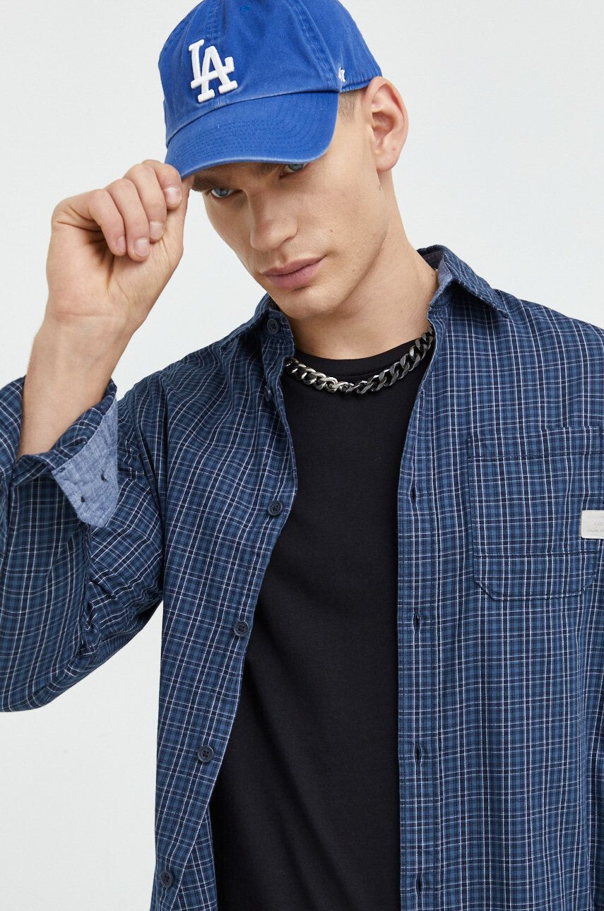 Jack & Jones pamut ing Jcosporty férfi olasz galléros sötétkék regular - Pepit.hu