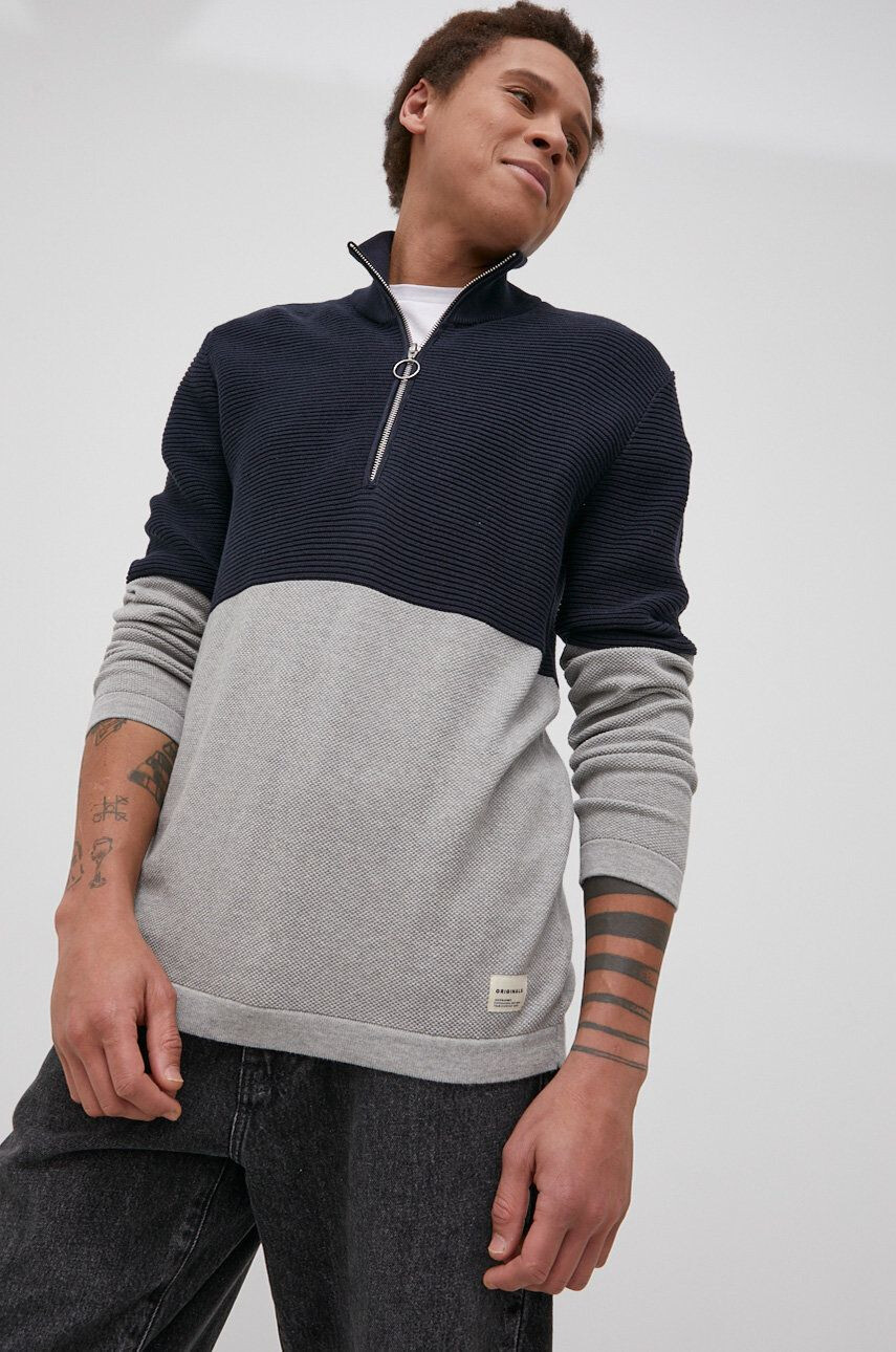 Jack & Jones pamut pulóver - Pepit.hu