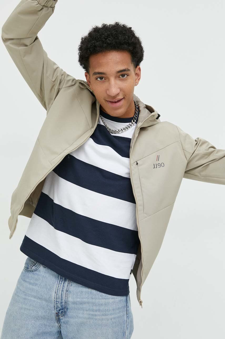 Jack & Jones rövid kabát JJESNAP férfi szürke átmeneti 12224282 - Pepit.hu