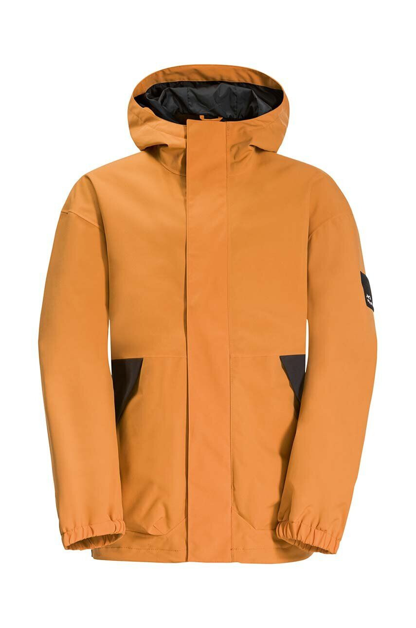 Jack Wolfskin gyerek dzseki TEEN 2L JACKET Y sárga - Pepit.hu