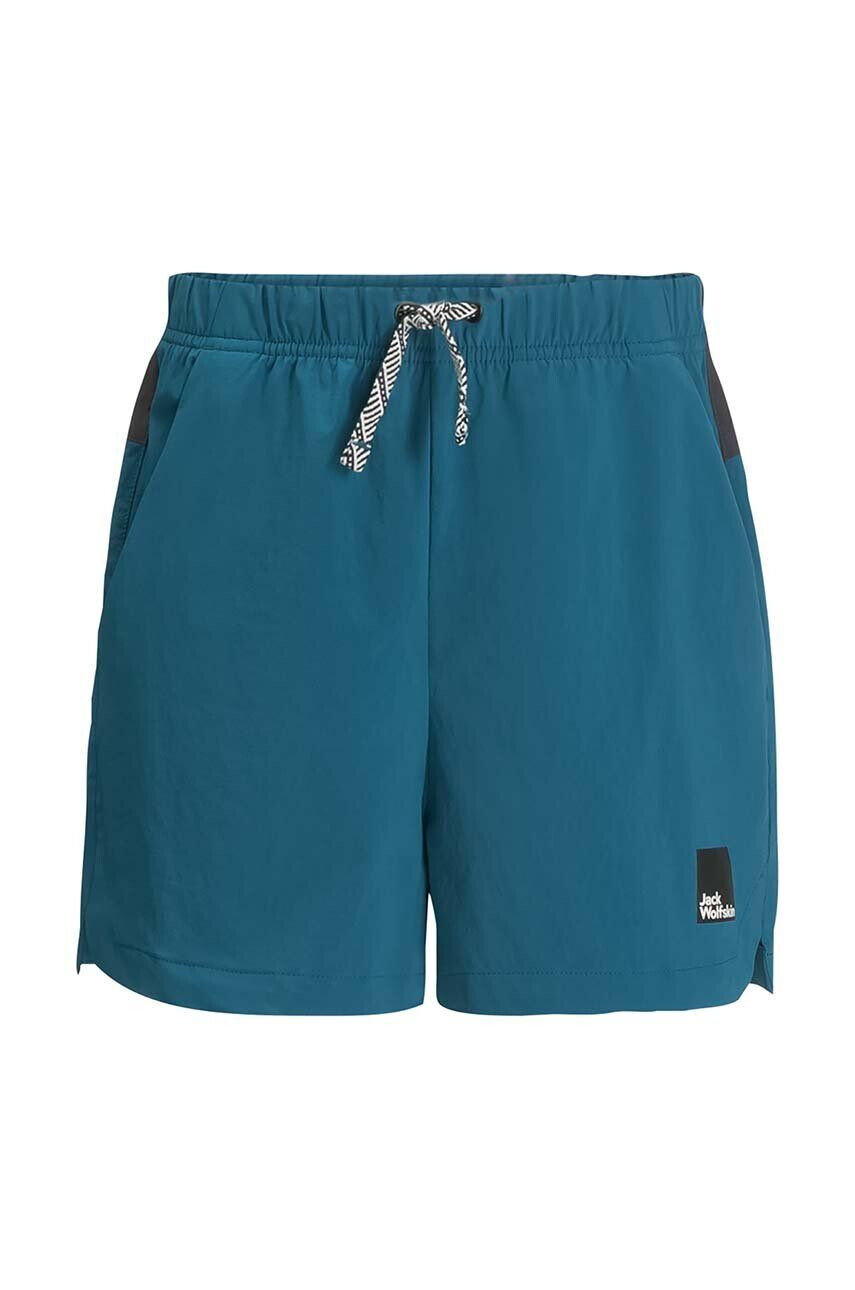 Jack Wolfskin gyerek rövidnadrág TEEN SHORTS B mintás állítható derekú - Pepit.hu