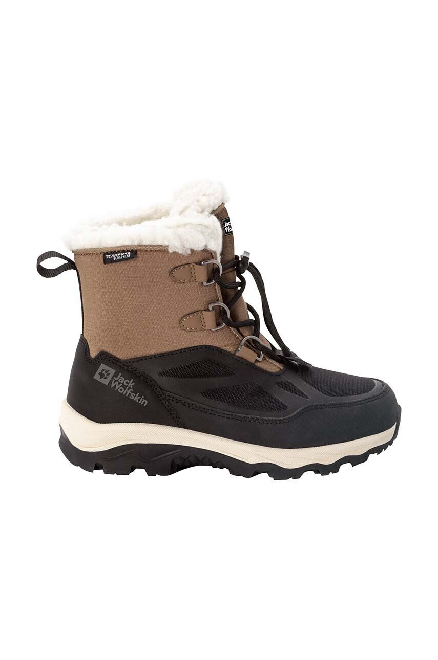 Jack Wolfskin gyerek téli csizma VOJO SHELL XT TEXAPORE MID barna - Pepit.hu