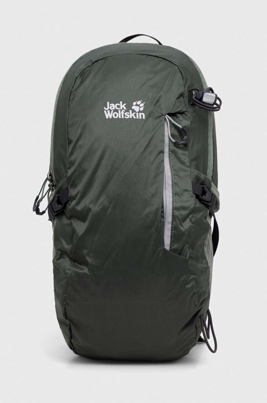 Jack Wolfskin hátizsák Athmos Shape 16 zöld nagy nyomott mintás - Pepit.hu