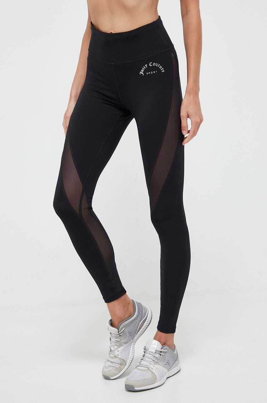 Juicy Couture edzős legging Lorraine fekete sima - Pepit.hu