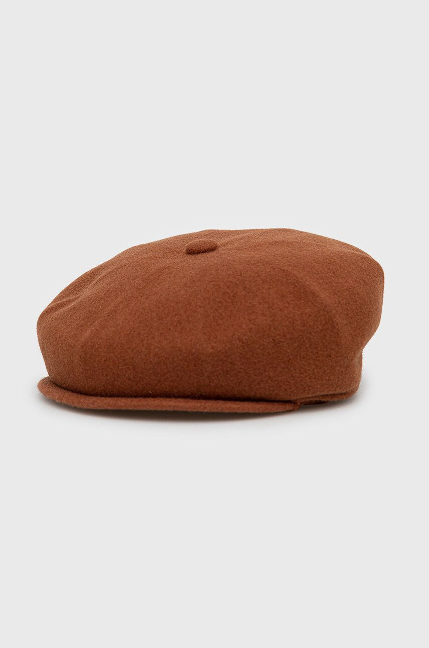 Kangol gyapjú sapka barna gyapjú - Pepit.hu