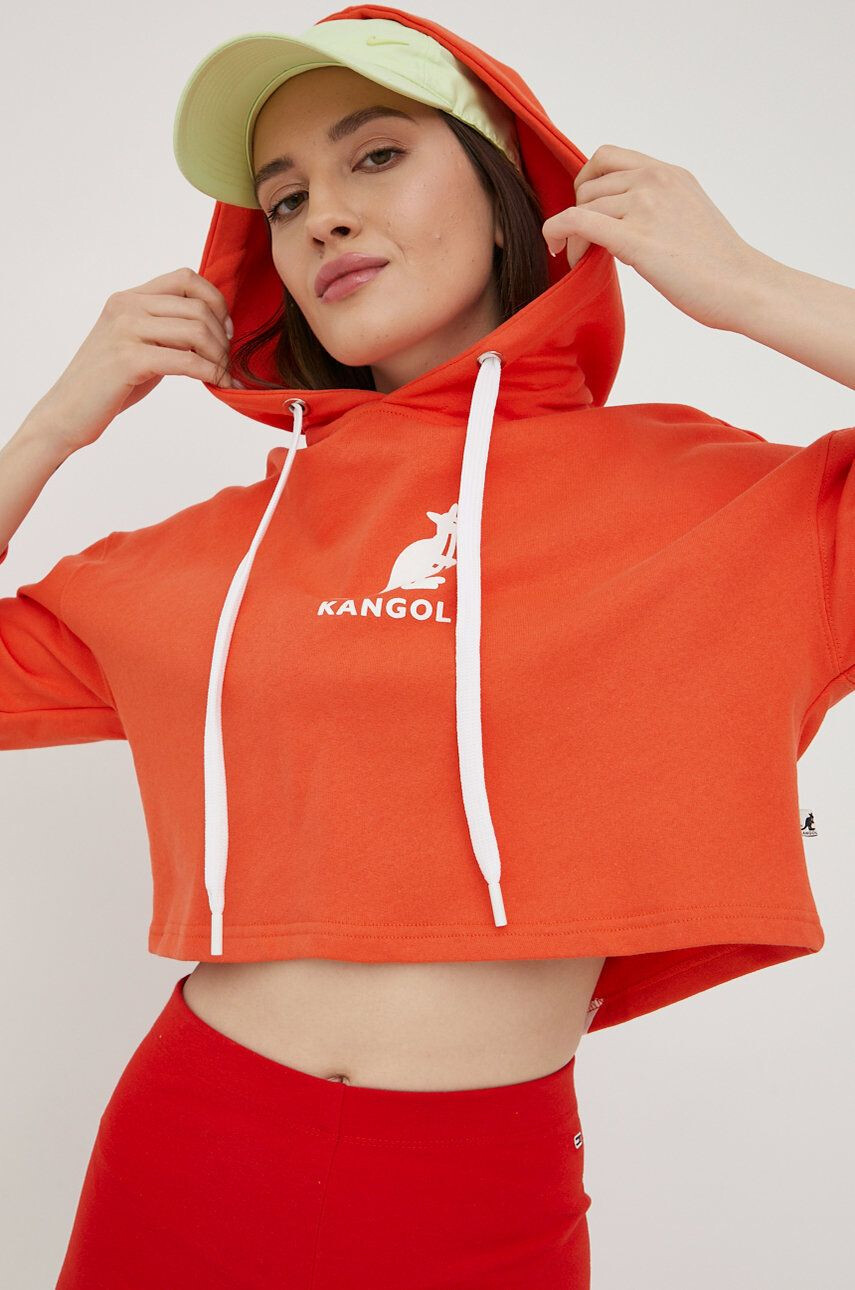 Kangol pamut melegítőfelső fekete nyomott mintás - Pepit.hu