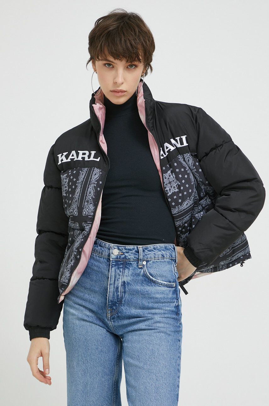 Karl Kani kifordítható dzseki Retro Reversible Puffer Jacket női téli oversize - Pepit.hu