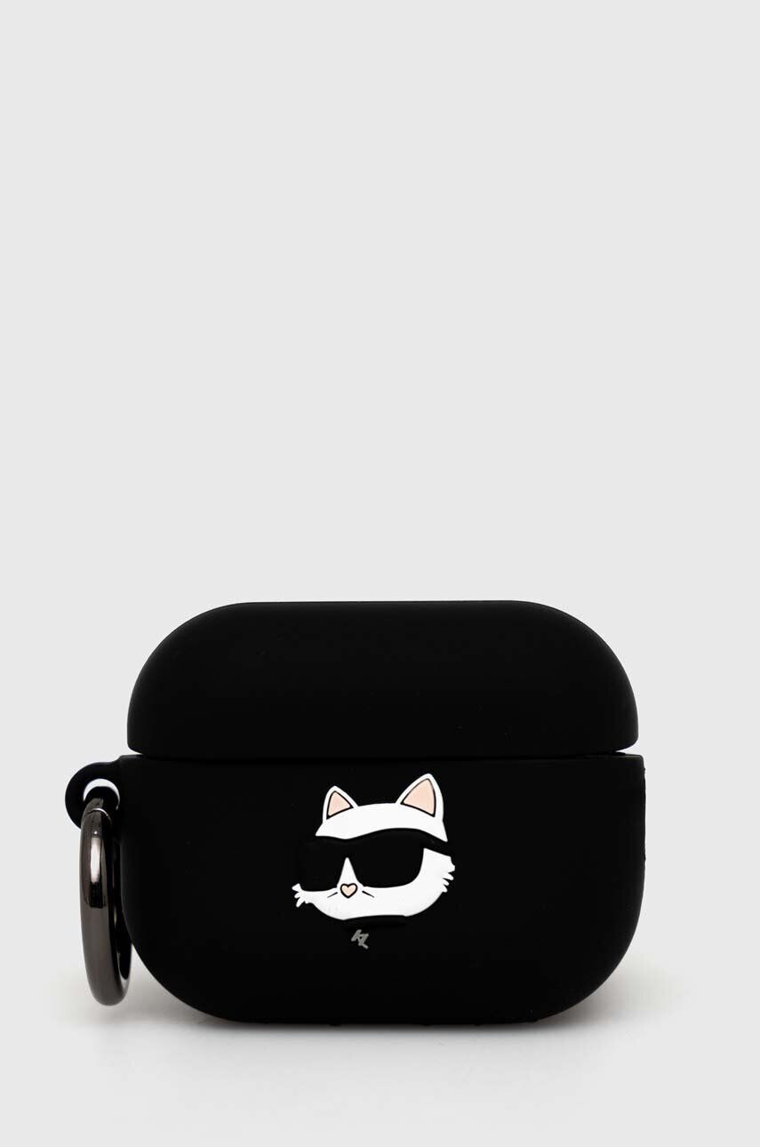 Karl Lagerfeld airpod tartó AirPods Pro 2 cover fekete - Pepit.hu