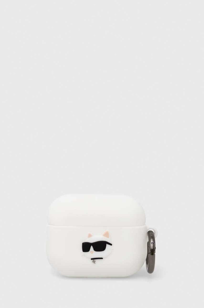 Karl Lagerfeld airpod tartó AirPods Pro cover fehér - Pepit.hu