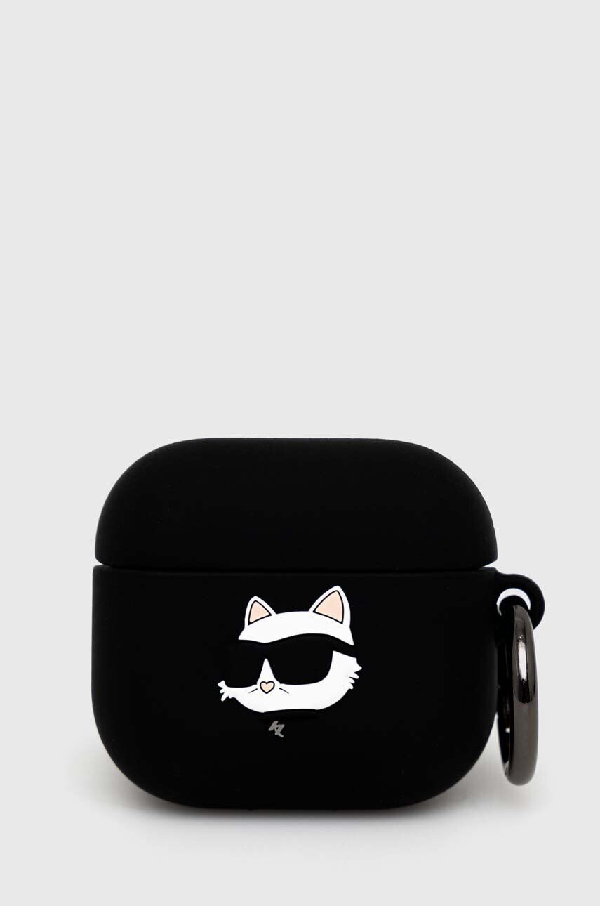 Karl Lagerfeld airpods tartó AirPods 3 cover fekete - Pepit.hu