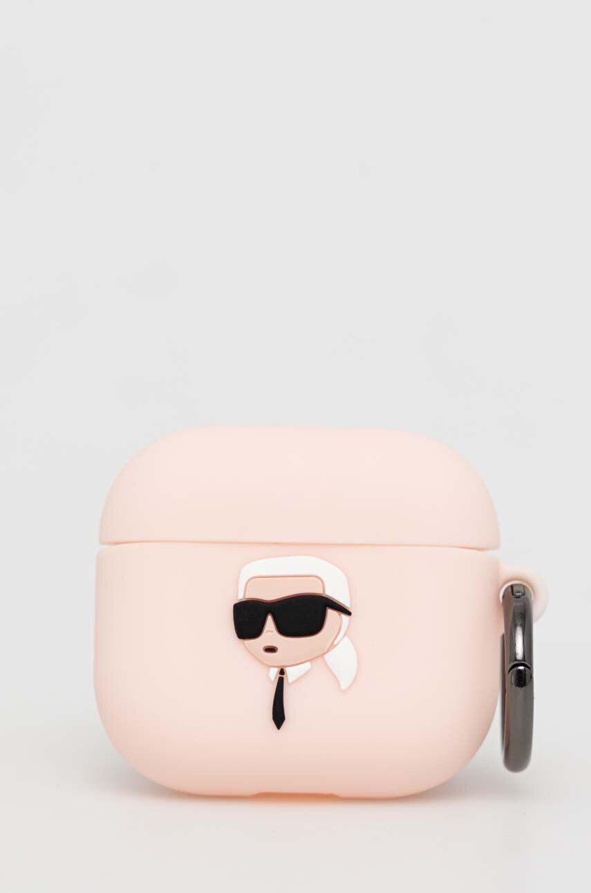 Karl Lagerfeld airpods tartó AirPods 3 cover rózsaszín - Pepit.hu