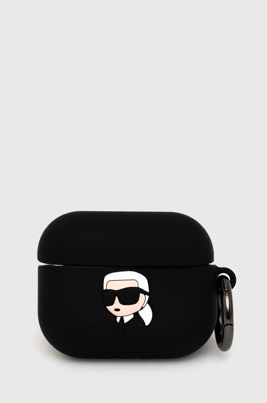 Karl Lagerfeld airpods tartó AirPods Pro cover fekete - Pepit.hu