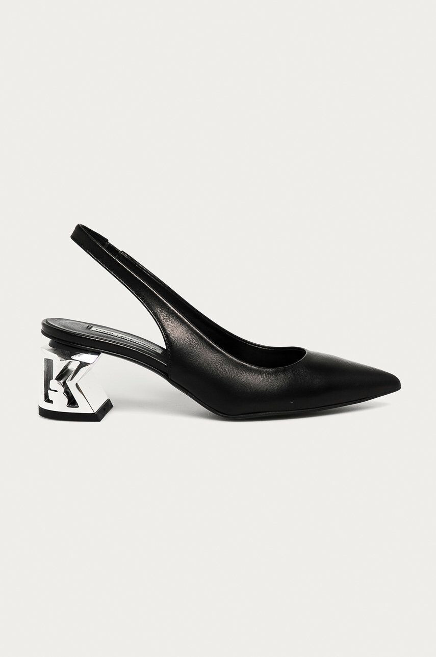 Karl Lagerfeld Bőr flip-flop - Pepit.hu