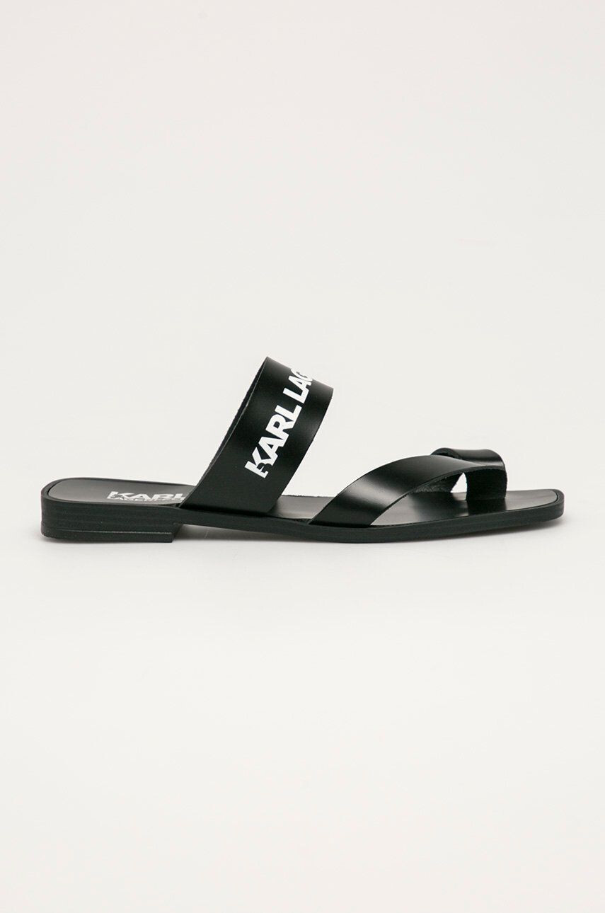 Karl Lagerfeld Bőr flip-flop - Pepit.hu