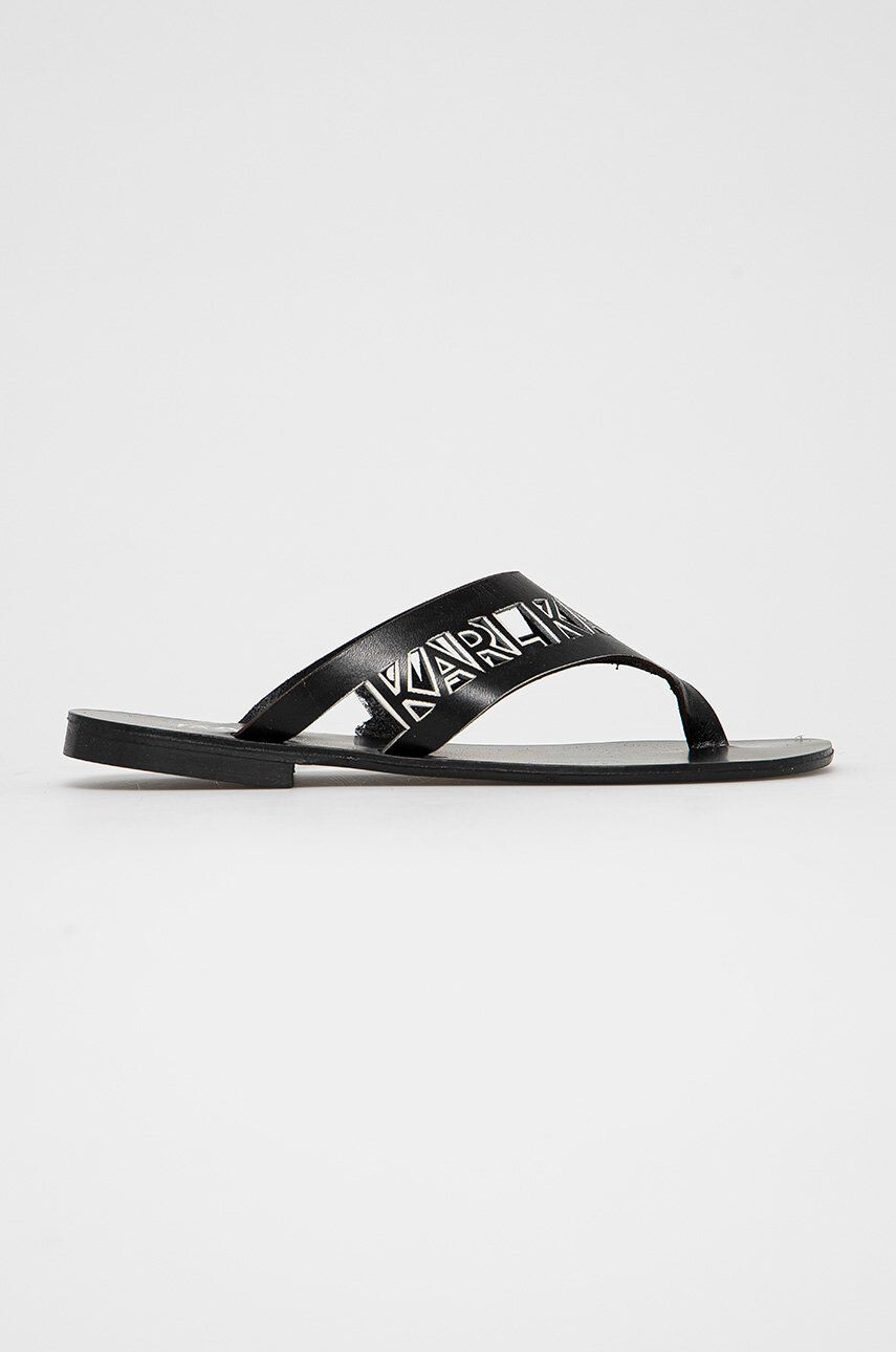 Karl Lagerfeld bőr flip-flop - Pepit.hu