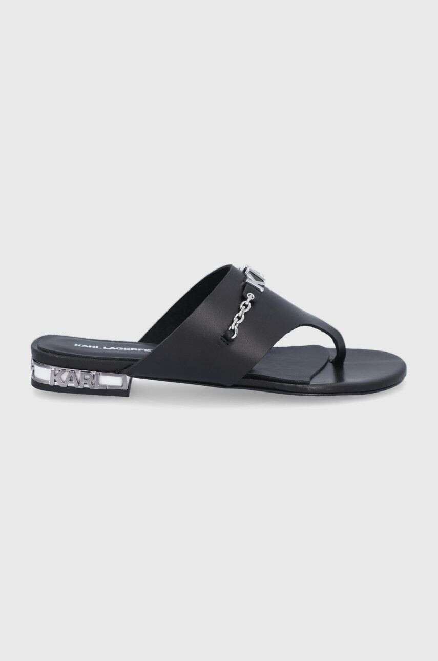 Karl Lagerfeld bőr flip-flop - Pepit.hu