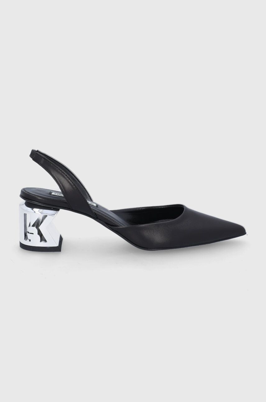 Karl Lagerfeld bőr flip-flop K-blok - Pepit.hu