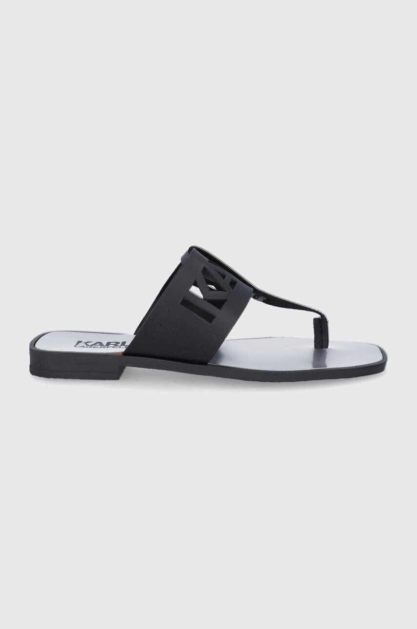 Karl Lagerfeld bőr flip-flop Skoot Ii - Pepit.hu