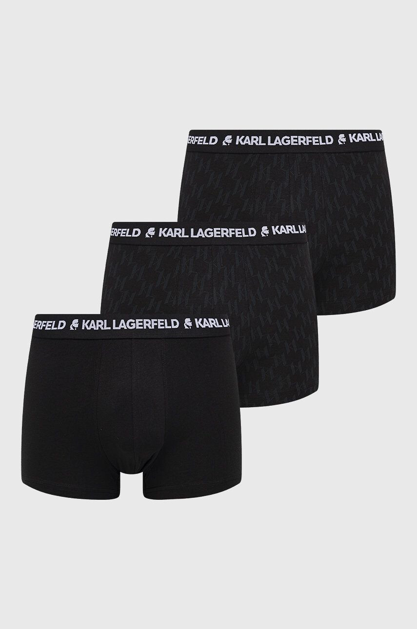 Karl Lagerfeld boxeralsó fekete férfi - Pepit.hu