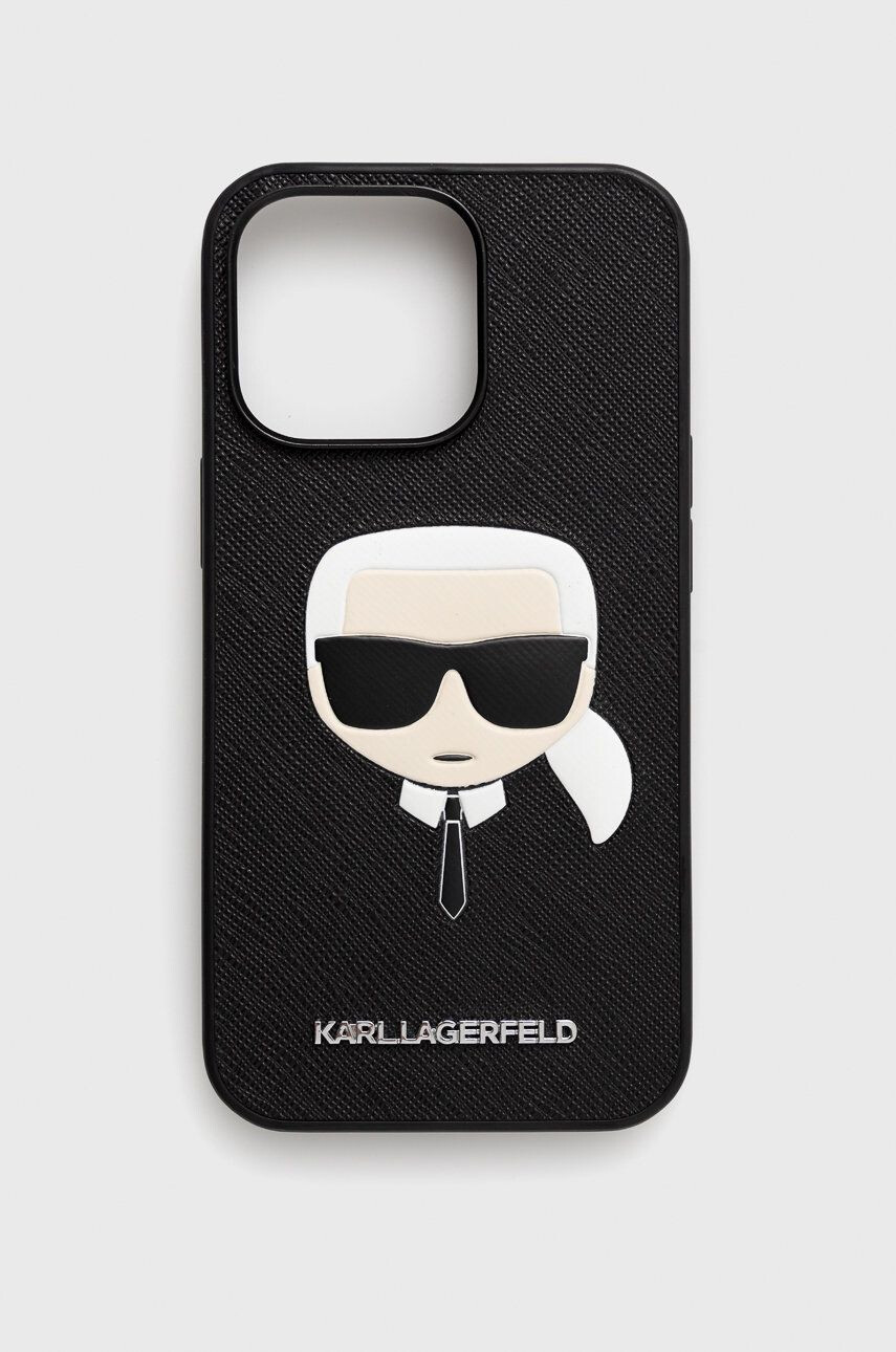 Karl Lagerfeld iPhone 13 Pro telefon tok fekete - Pepit.hu