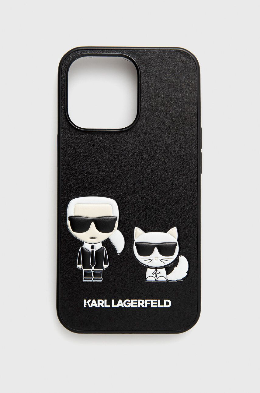 Karl Lagerfeld iPhone 13 Pro telefon tok fekete - Pepit.hu