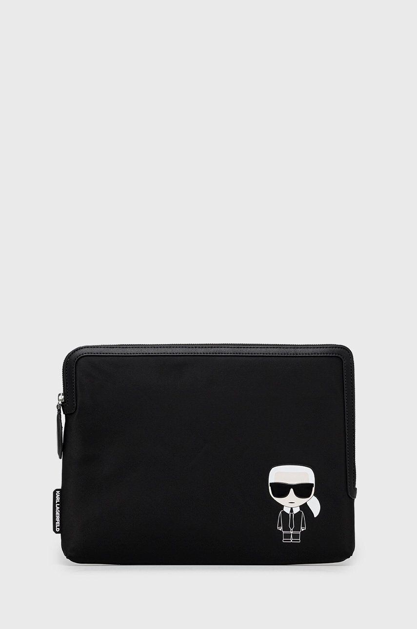 Karl Lagerfeld laptop táska fekete - Pepit.hu