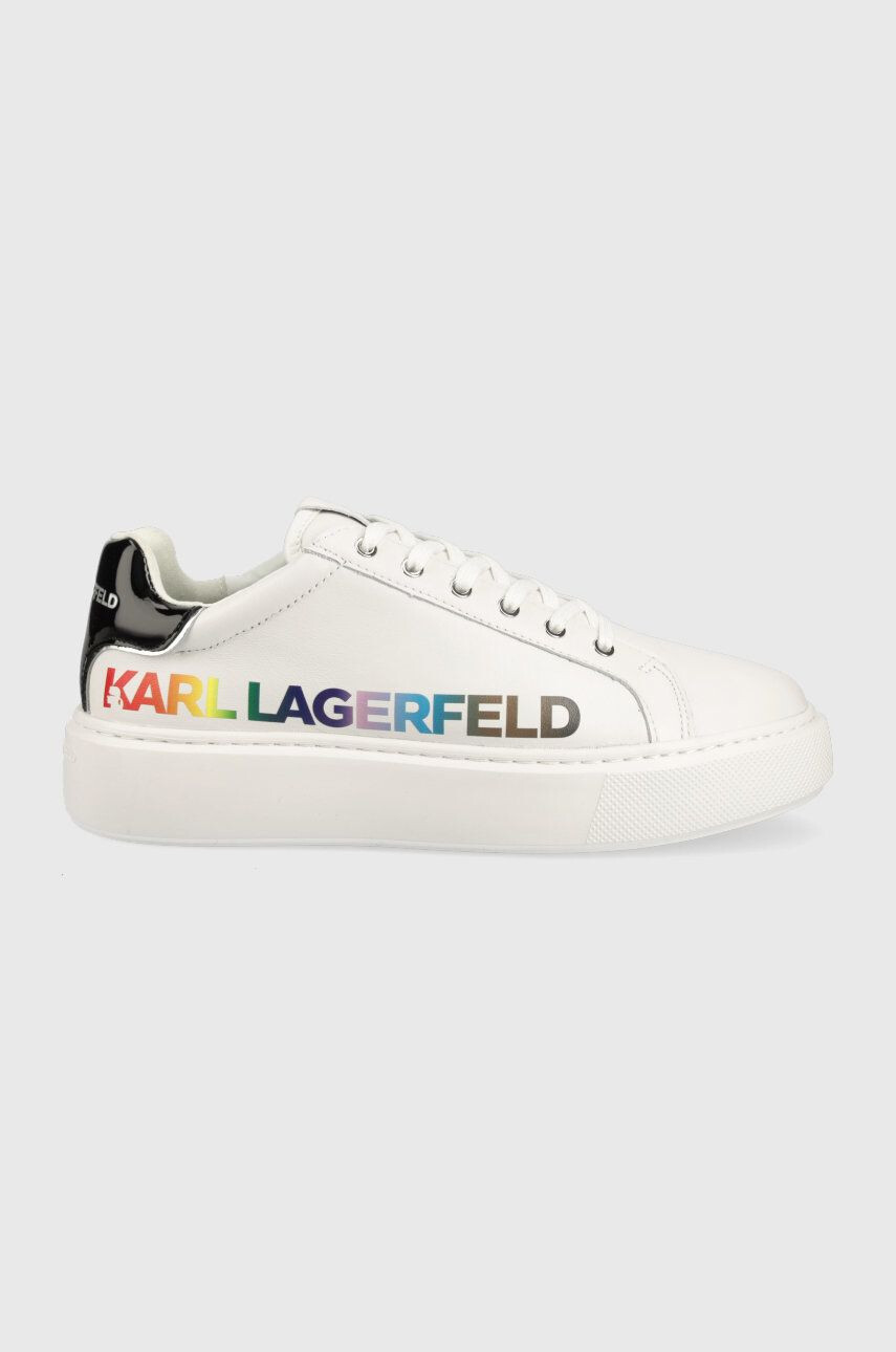 Karl Lagerfeld sportcipő MAXI KUP fehér KL62226 - Pepit.hu