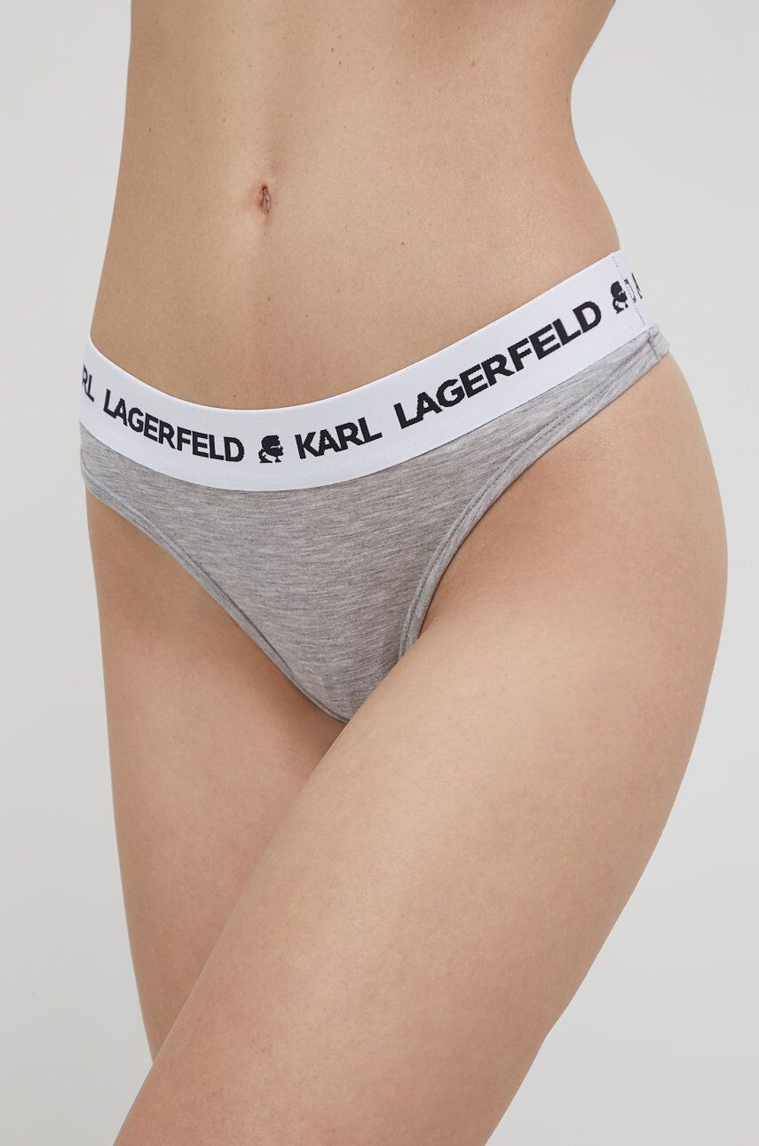 Karl Lagerfeld tanga szürke - Pepit.hu