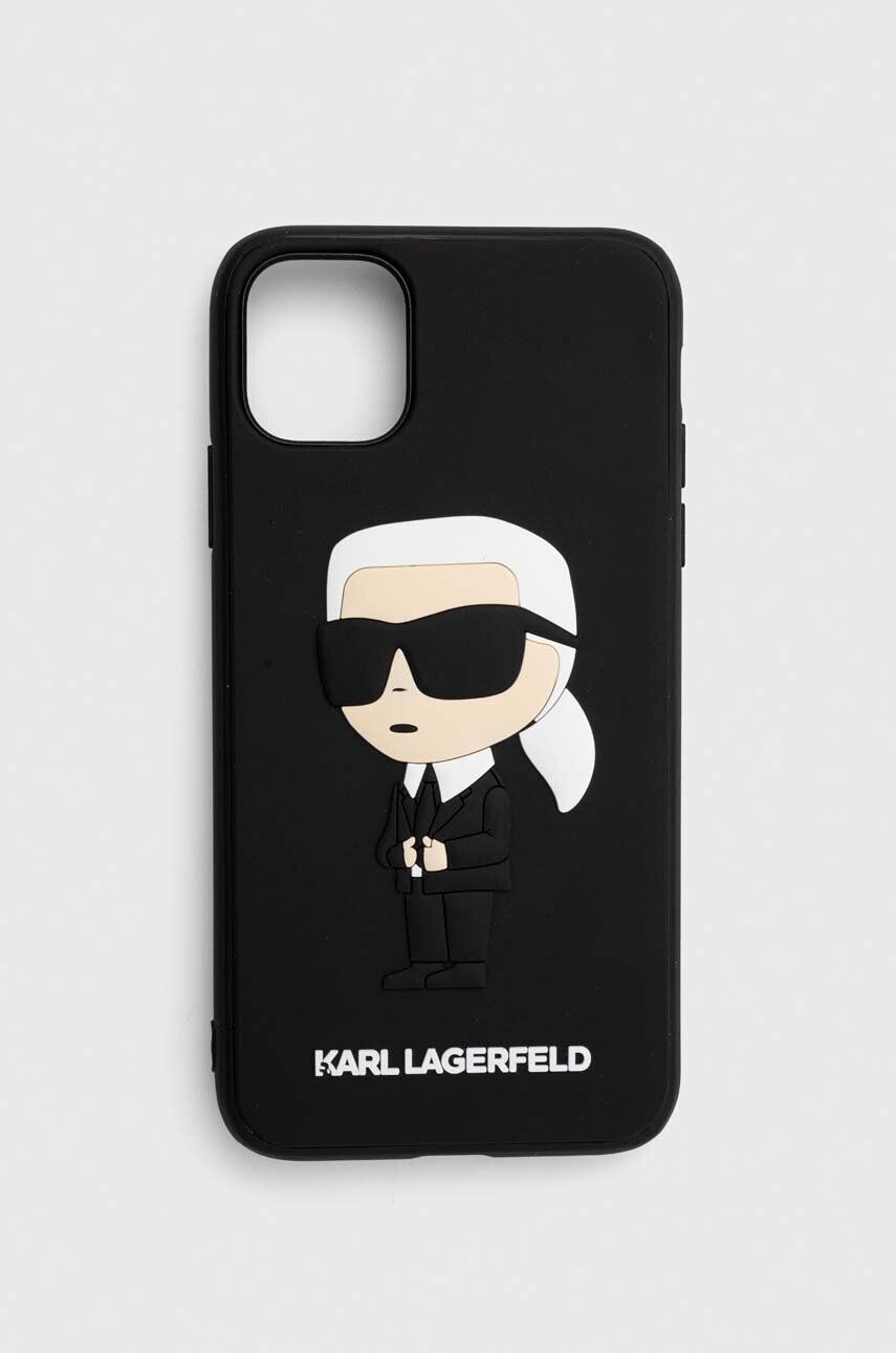 Karl Lagerfeld telefon tok iPhone 11/Xr fekete - Pepit.hu