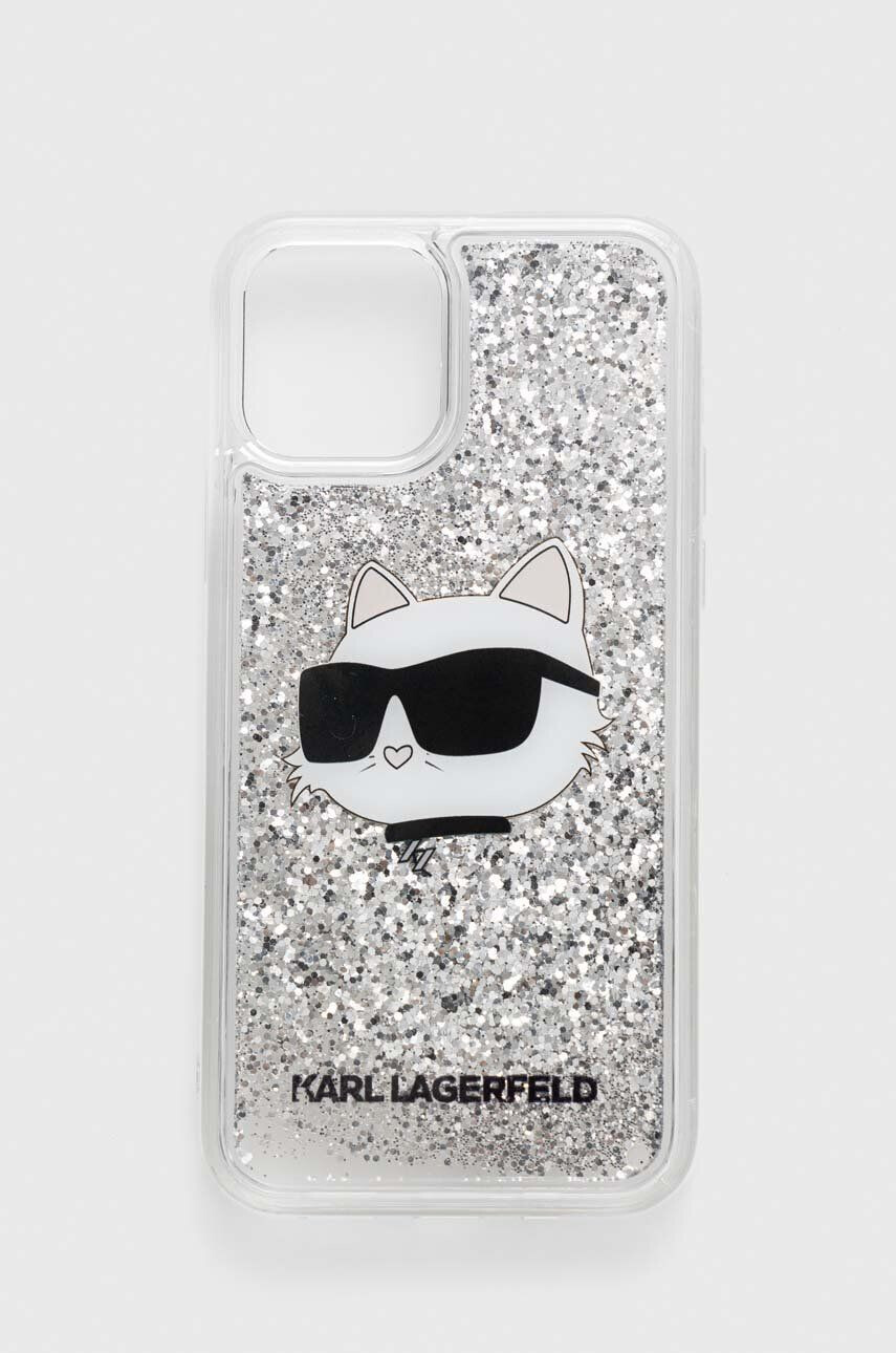 Karl Lagerfeld telefon tok iPhone 12/12 Pro 61" ezüst - Pepit.hu