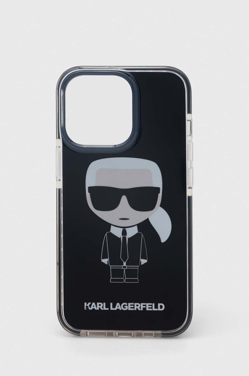 Karl Lagerfeld telefon tok iPhone 13 Pro / 13 61" fekete - Pepit.hu