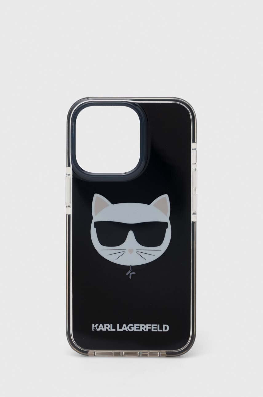 Karl Lagerfeld telefon tok iPhone 13 Pro / 13 61" fekete - Pepit.hu