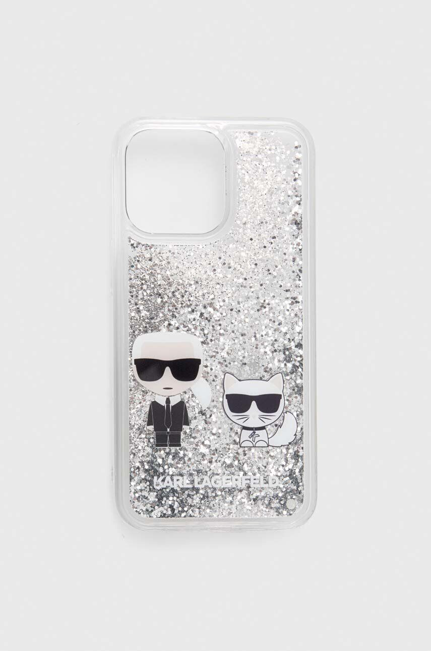 Karl Lagerfeld telefon tok iPhone 13 Pro / 13 61" ezüst - Pepit.hu