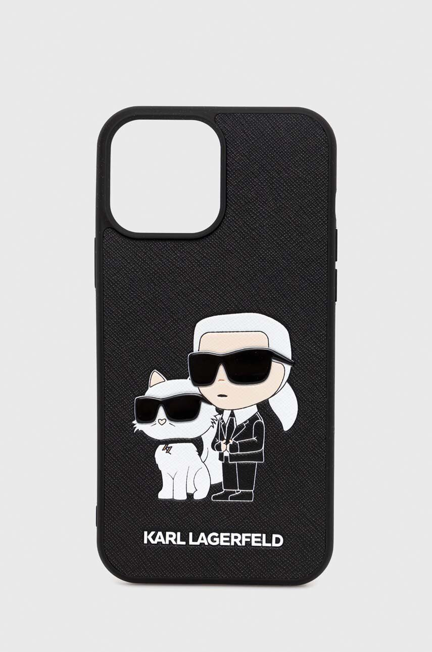 Karl Lagerfeld telefon tok iPhone 13 Pro Max fekete - Pepit.hu