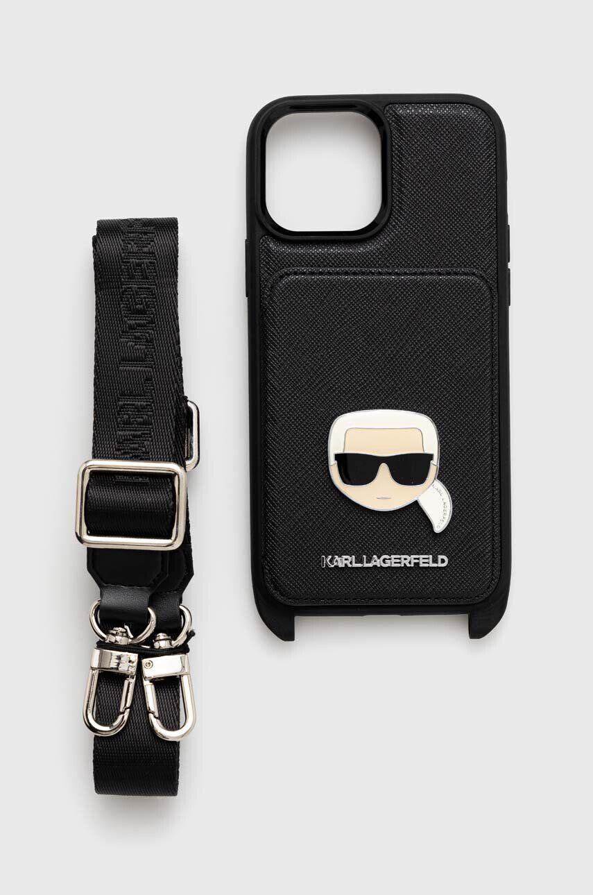 Karl Lagerfeld telefon tok iPhone 13 Pro Max 67'' fekete - Pepit.hu