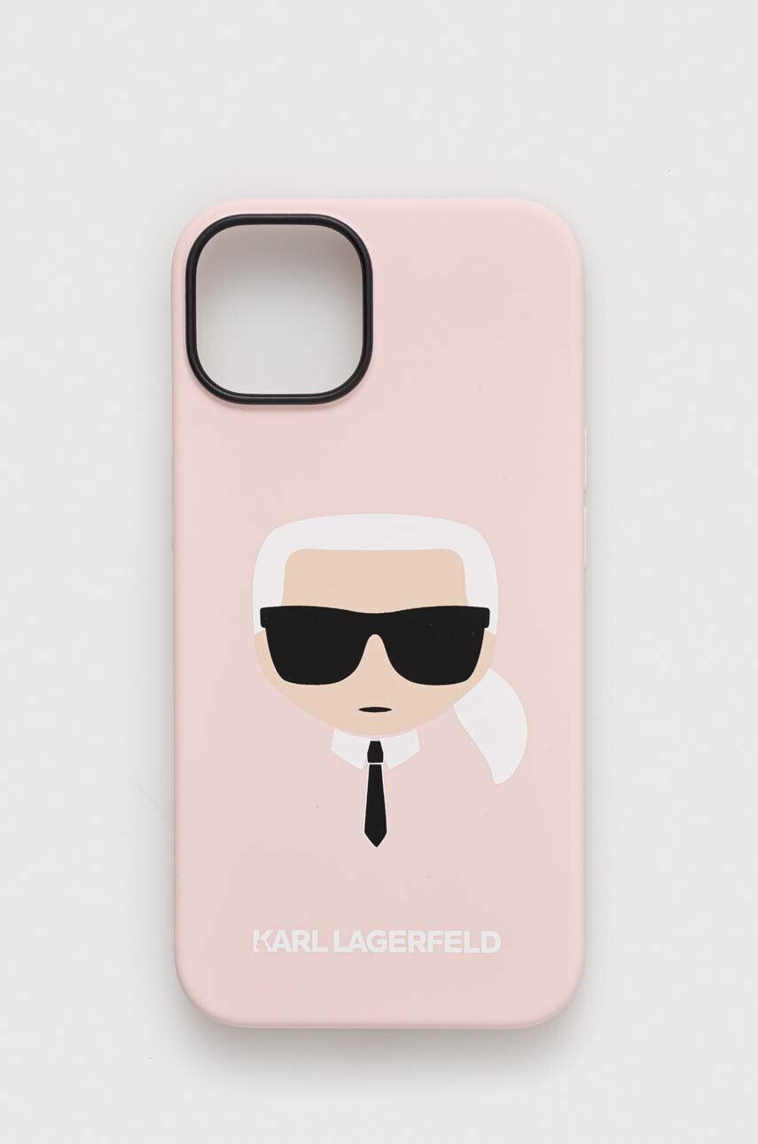 Karl Lagerfeld telefon tok Iphone 14 61" rózsaszín - Pepit.hu