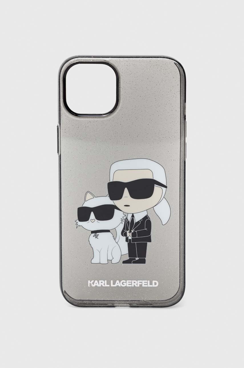 Karl Lagerfeld telefon tok iPhone 14 Plus 67" fekete - Pepit.hu